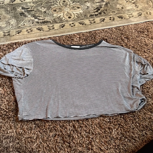 PST striped crop top - Picture 1 of 3